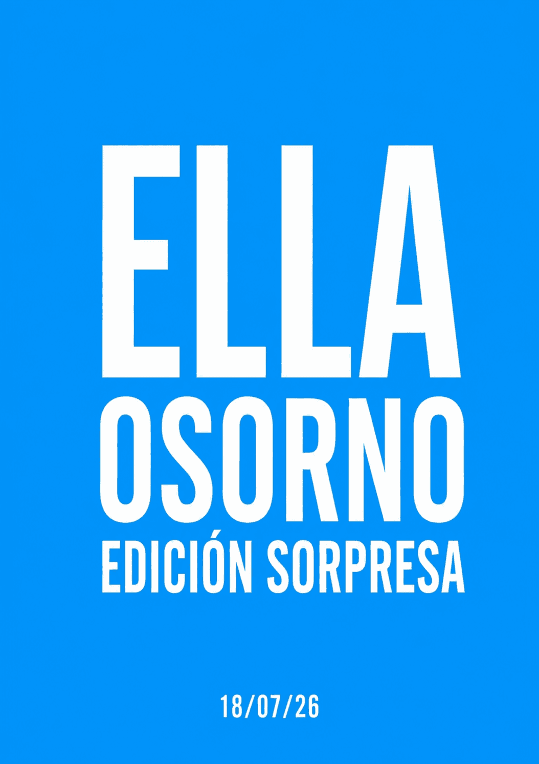 ELLA OSORNO // DIVAS DEL POP image}