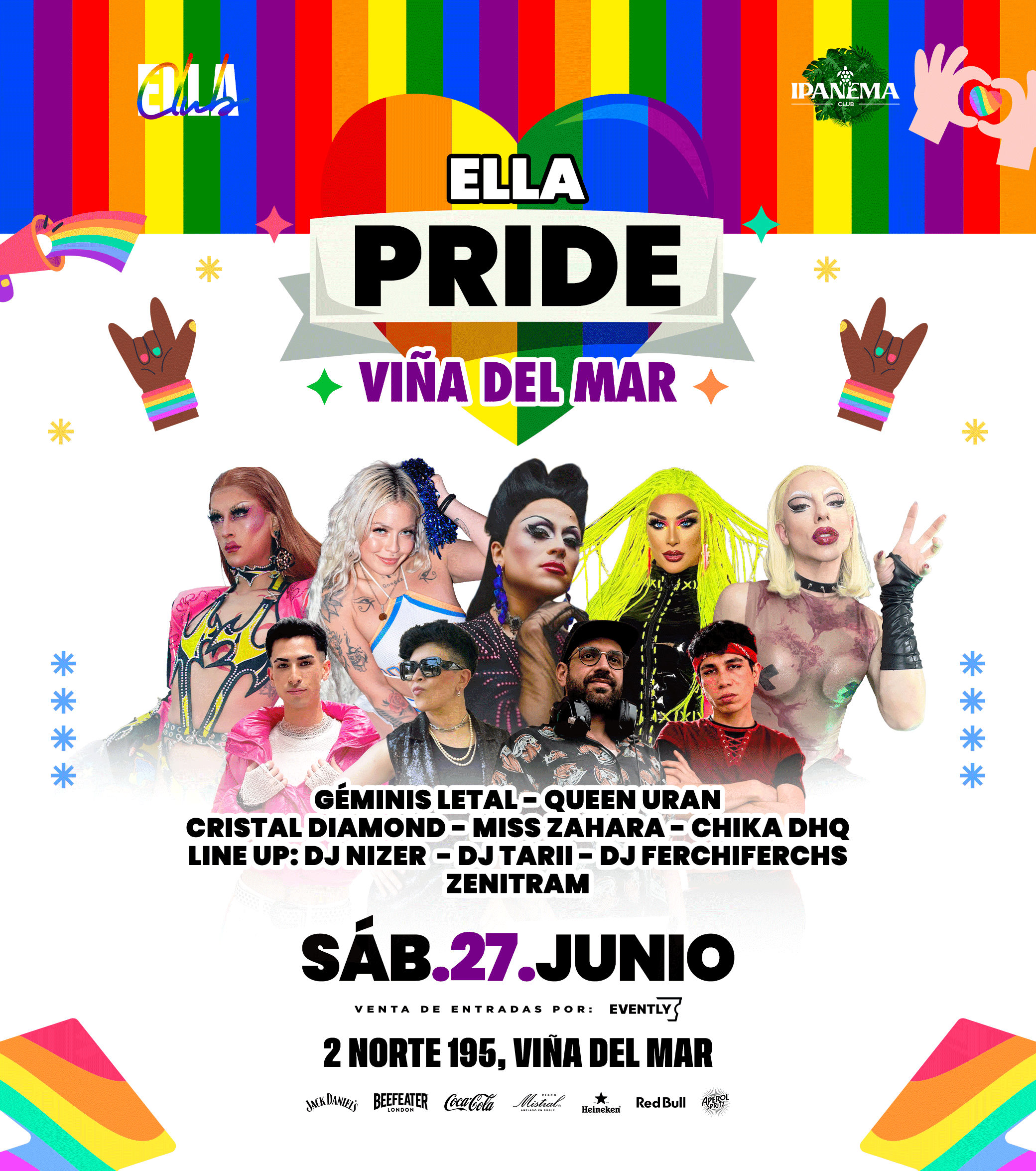 🏳️🌈 ELLA VIÑA DEL MAR / PRIDE 🏳️🌈 image}