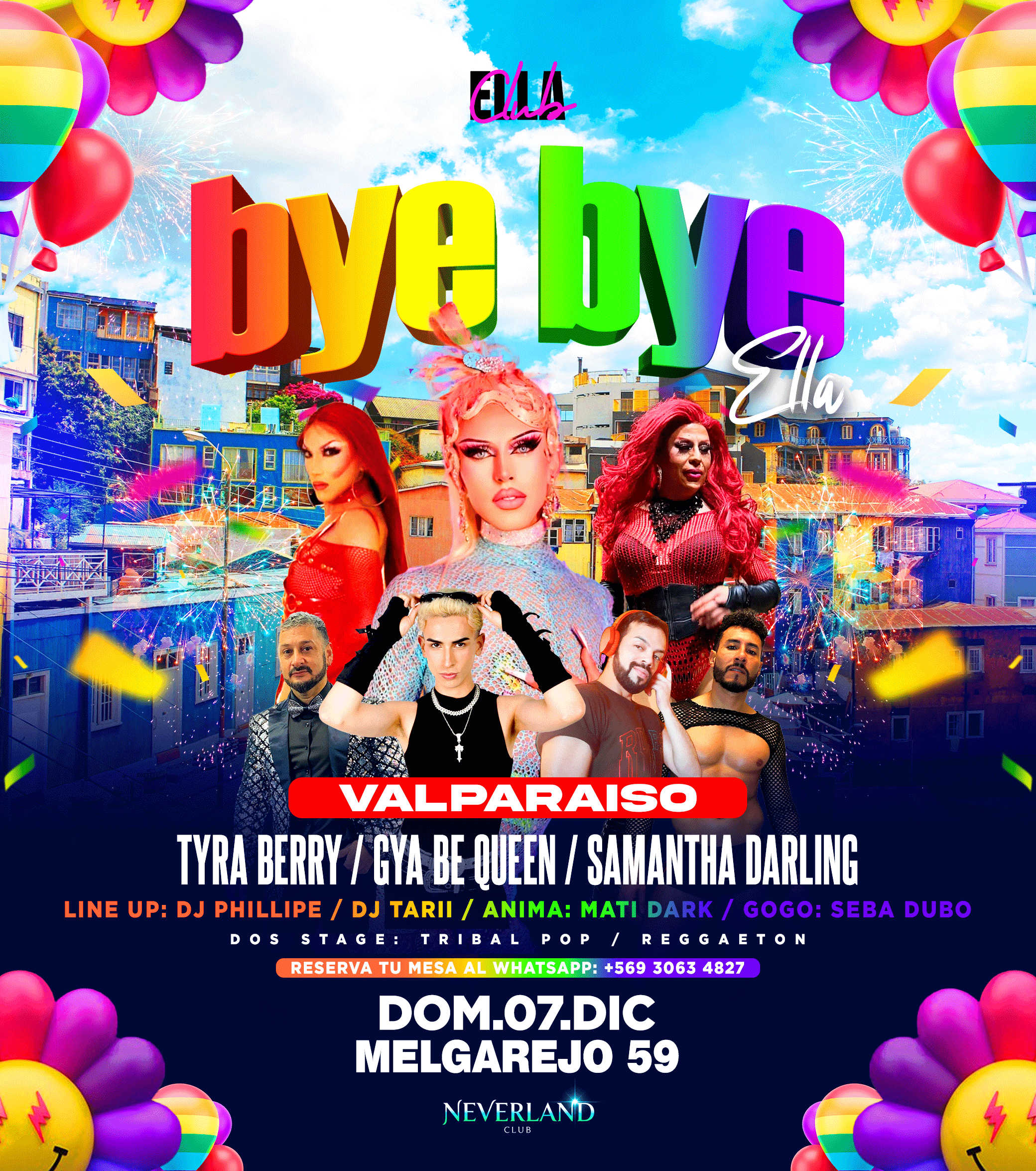 BYE BYE VALPARAÍSO / FIESTAS ELLA image}