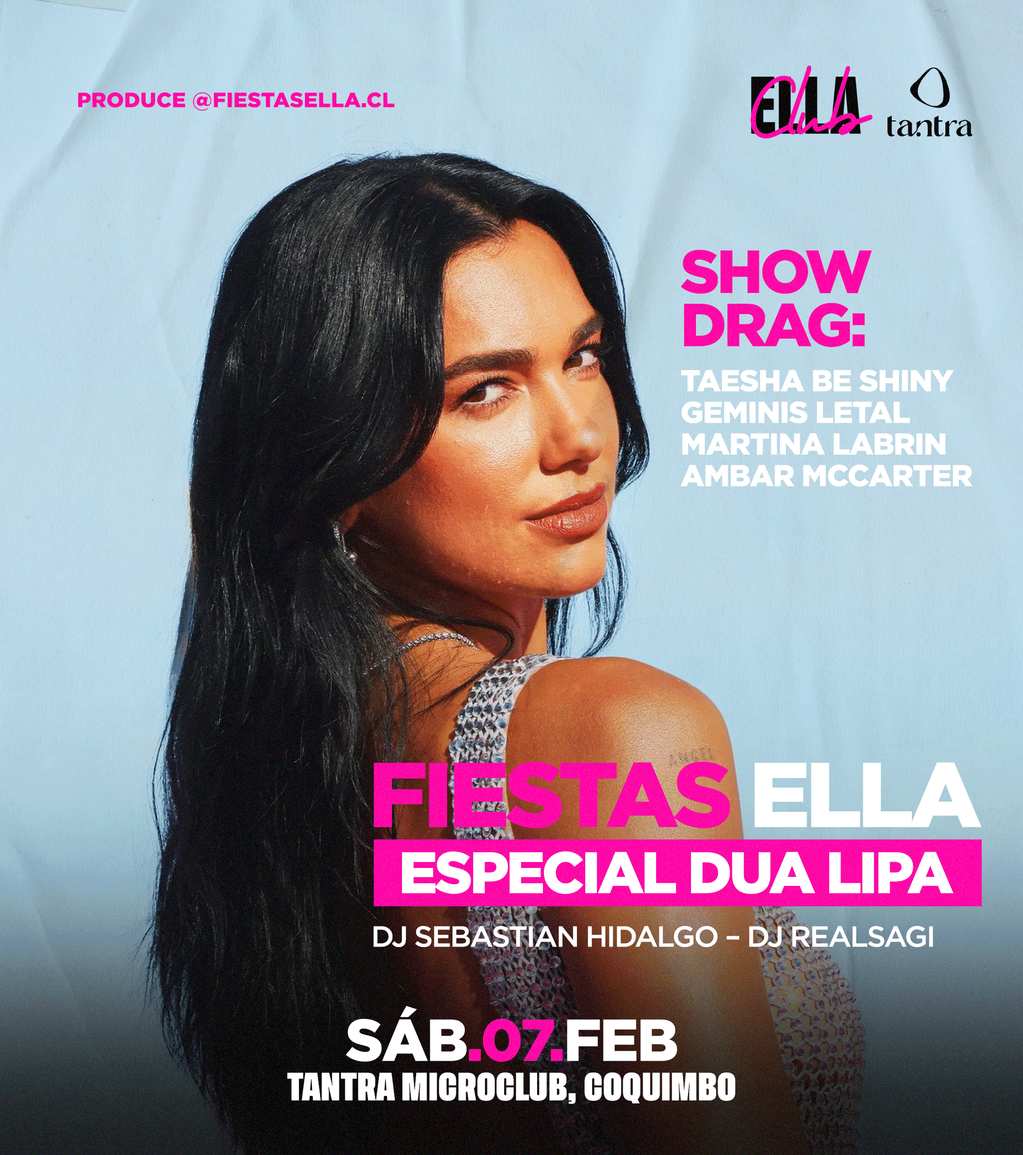 ELLA / DUA LIPA / COQUIMBO image}